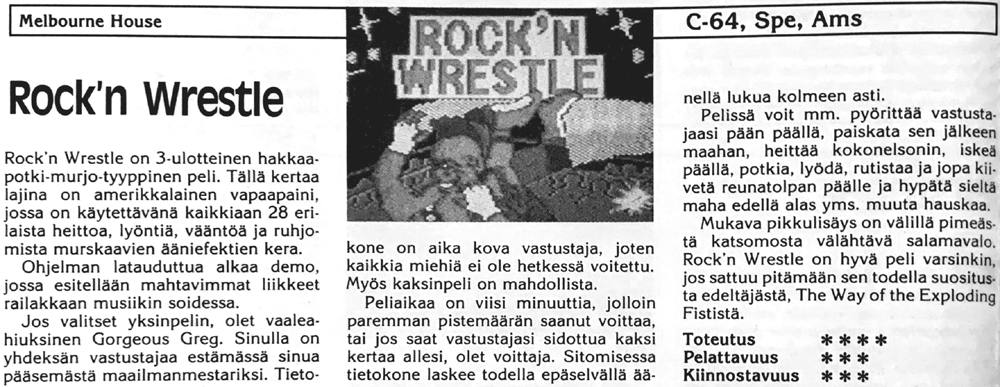 Rock'n Wrestle
